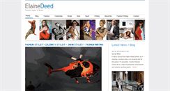 Desktop Screenshot of elainedeed.com